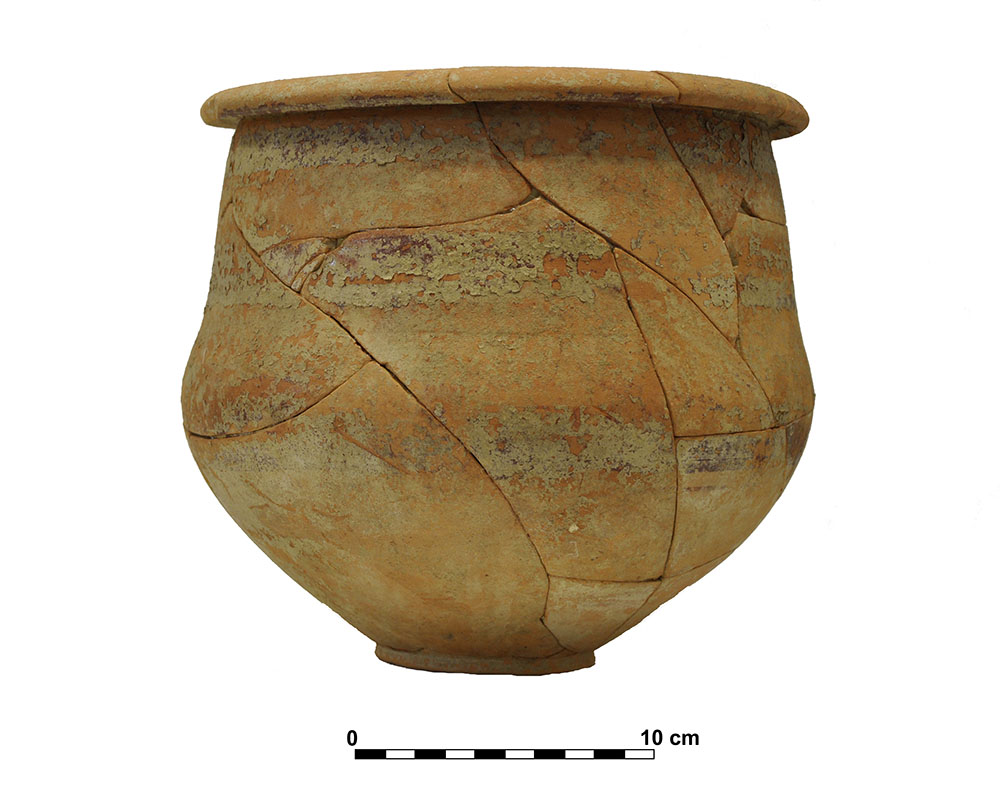 Ceramic vessel 5. Grave 66. Cemetery of Piquía