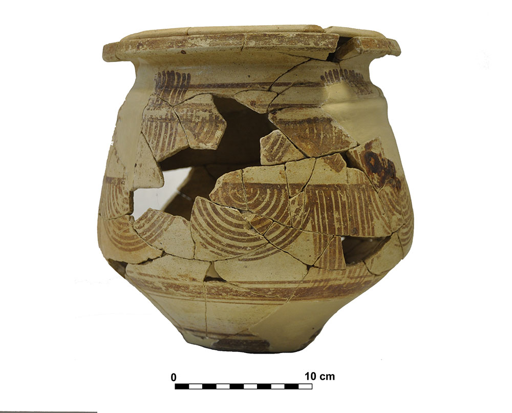 Ceramic vessel 12. Grave 65. Cemetery of Piquía